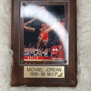 Brown Picture Frame Accents for Basketball Memorabilia